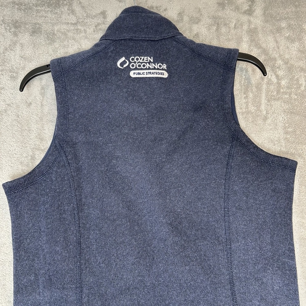 Patagonia Women's Better Sweater Full Zip Vest - Dark Blue New Size Medium - NWT - Picture 9 of 16